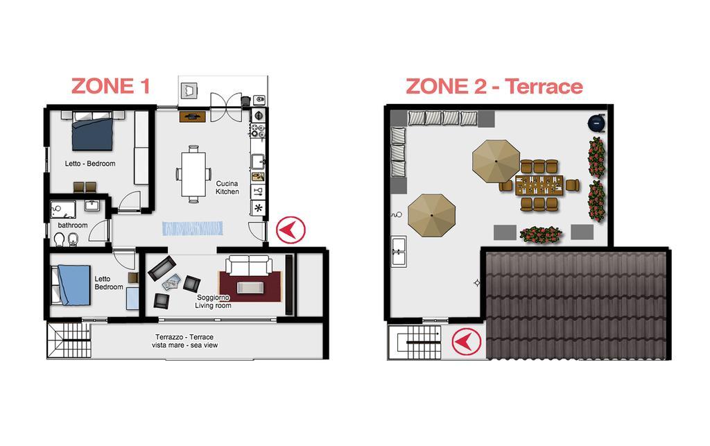 Fiore Penthouse Alghero Eksteriør billede